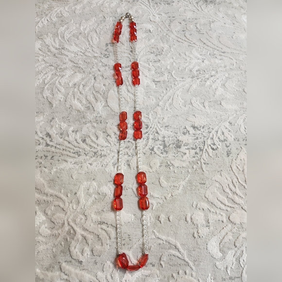 ✨️The Handcrafted "Ms. Grace" maxi length necklace. Magnetic Closure 😍 - Picture 6 of 15